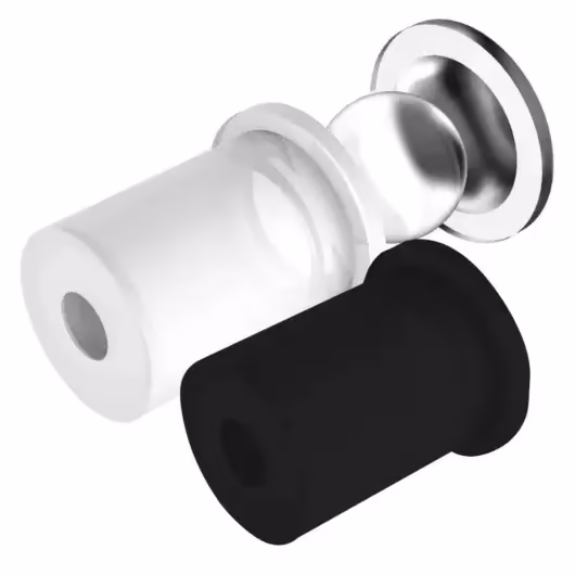 DIY Picture Mount with precision dimple-point marker and snap-fit fixing